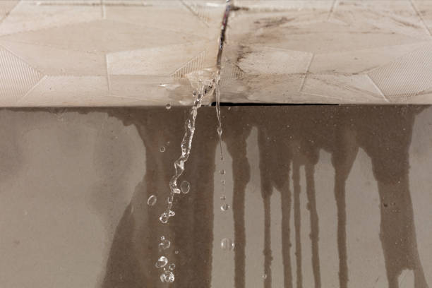 Professional Burst Pipe Cleanup technician working in Fruitvale, TX